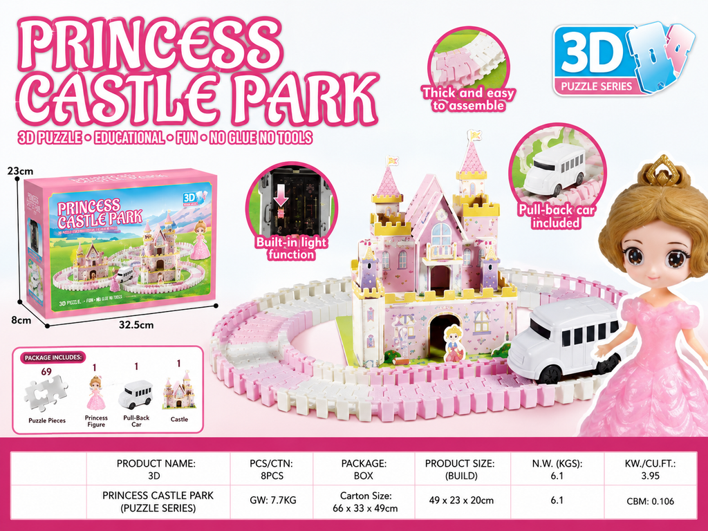 0106009 Pista Castillo Princesa
