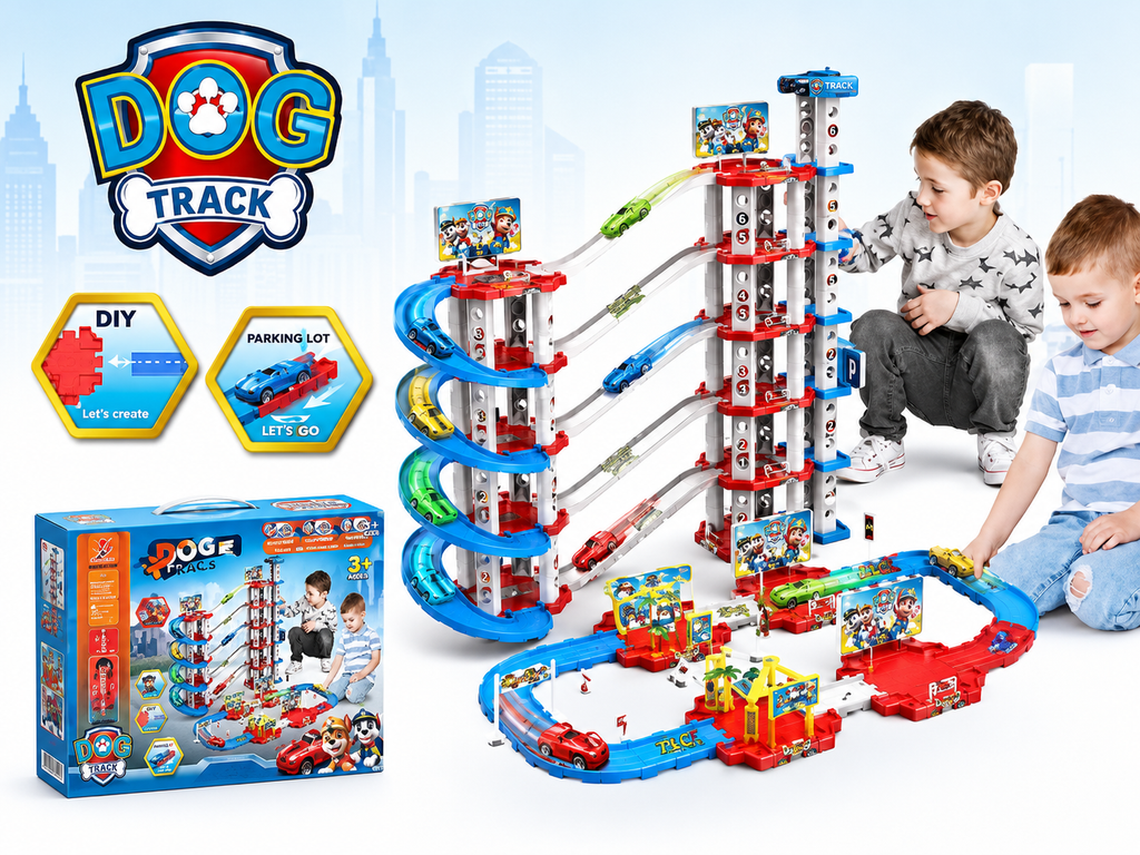0205004 Pista Autos Torre Gigante 3 Niveles