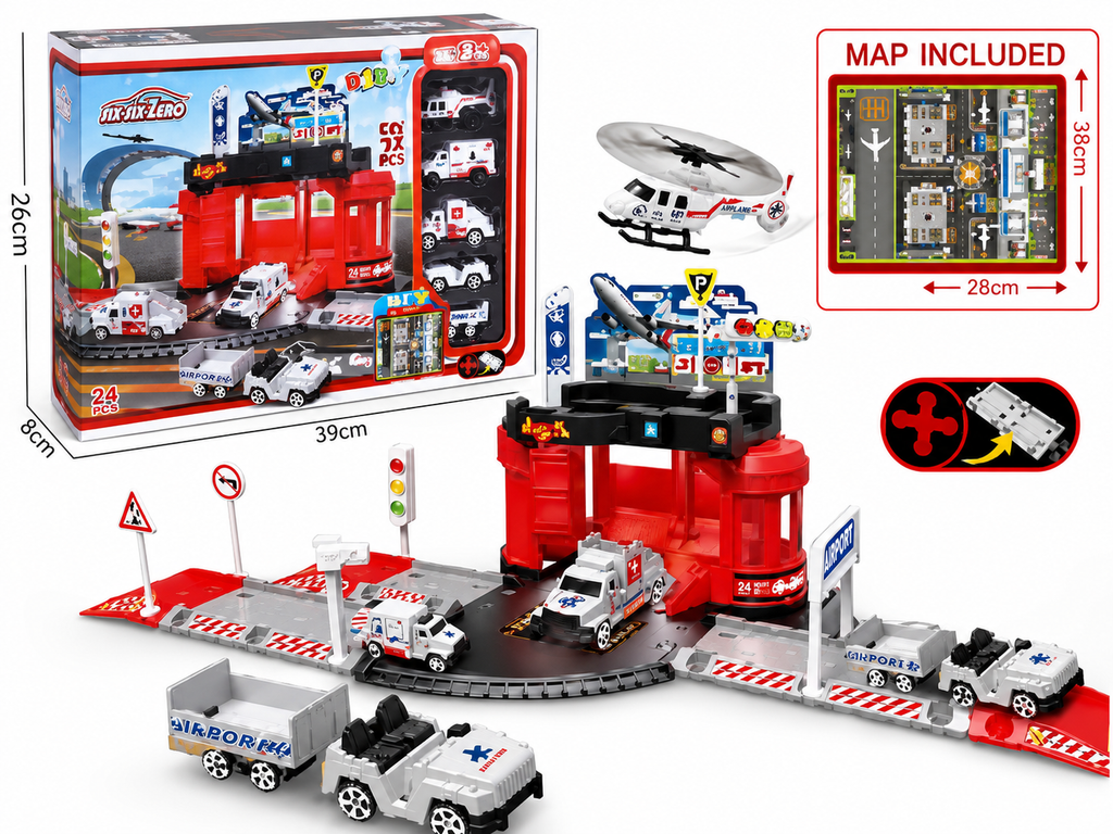 0205005 Set Pista Bomberos Aéreo