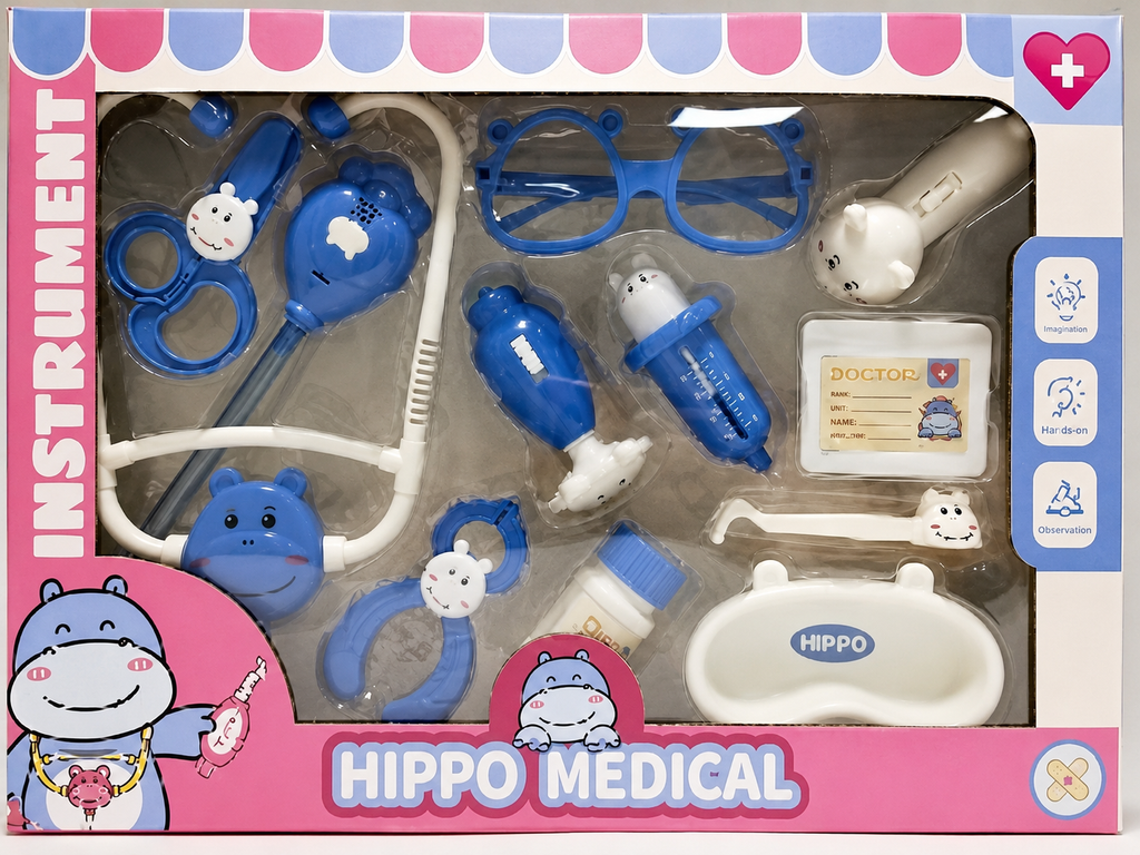 0206003 Caja Set Doctor Azul
